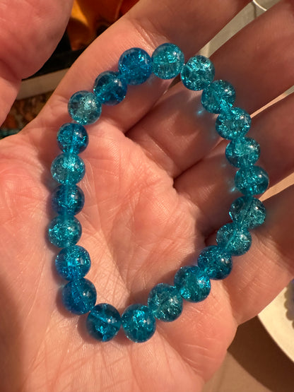Crackle Bead Bracelet