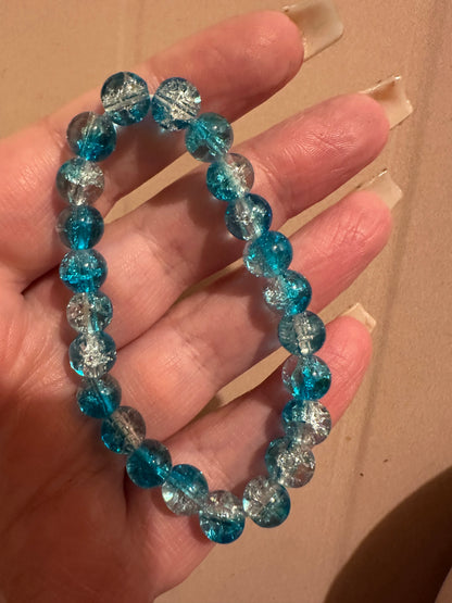 Crackle Bead Bracelet