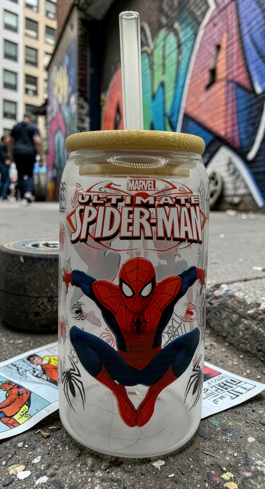 Glass Tumblers SPIDERMAN