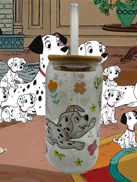 Glass Tumblers 101 DALMATIANS