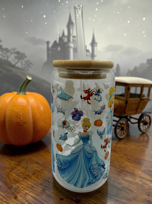 Glass Tumblers CINDERELLA