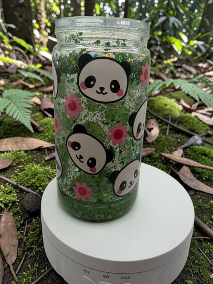 Glitter Snow Globe Tumblers