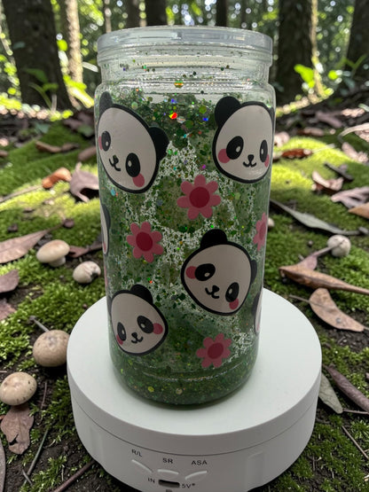 Glitter Snow Globe Tumblers